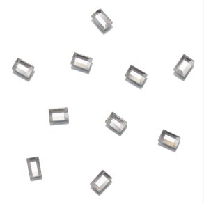 UD FLATBACK RHINESTONES CRYSTAL RECTANGLE 2x3mm 10 pk