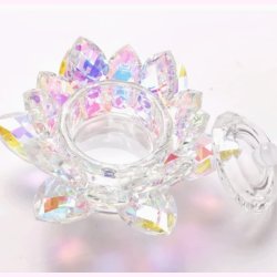 CRYSTAL LOTUS DAPPEN DISH