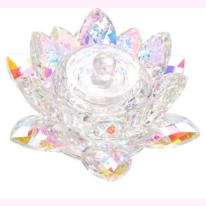 CRYSTAL LOTUS DAPPEN DISH